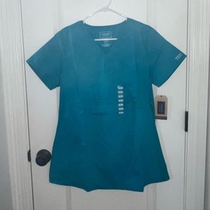 Teal Cherokee Maternity Scrubs
